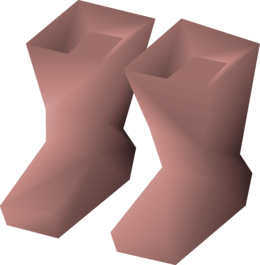 Pink boots
