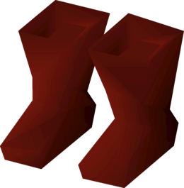 Red boots